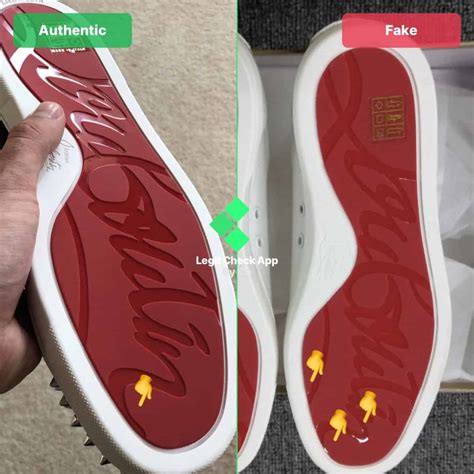 red bottom fake shoes